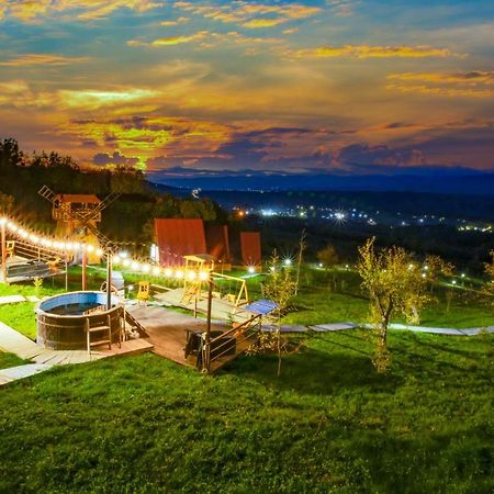 Hotel Pensiunea La Maria Poenari Esterno foto