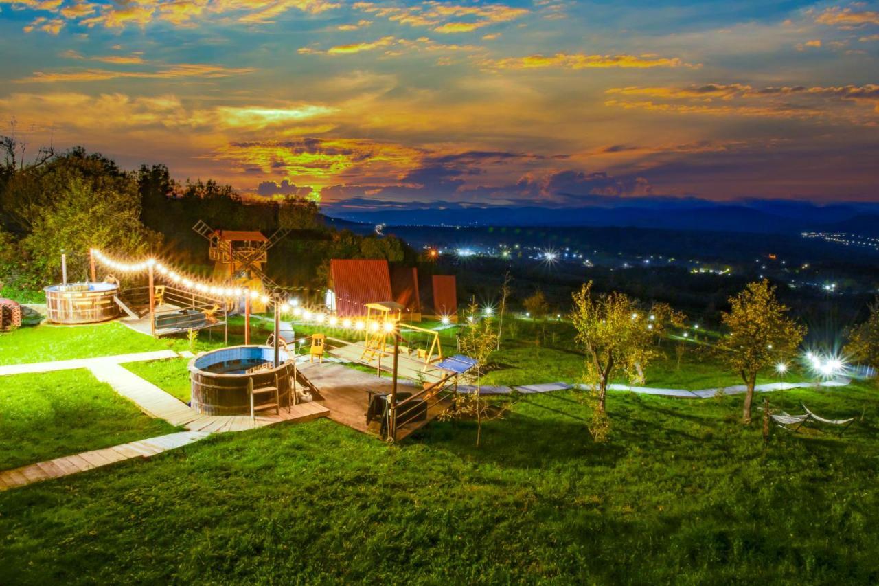 Hotel Pensiunea La Maria Poenari Esterno foto