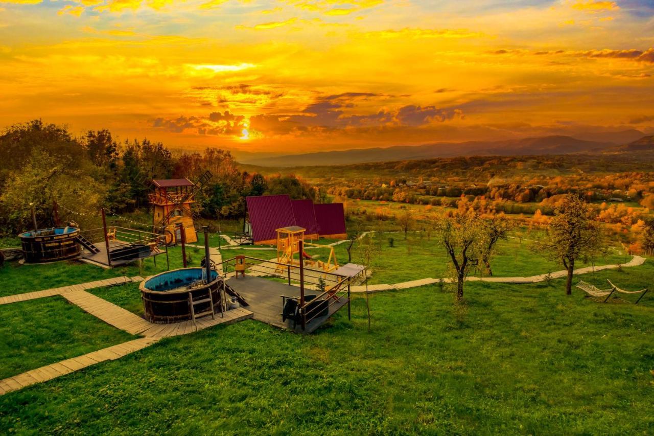 Hotel Pensiunea La Maria Poenari Esterno foto