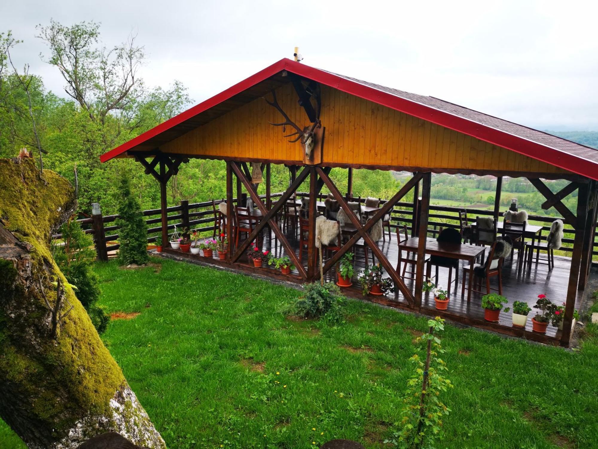 Hotel Pensiunea La Maria Poenari Esterno foto